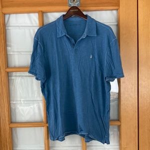 John Varvatos steel blue XL polo